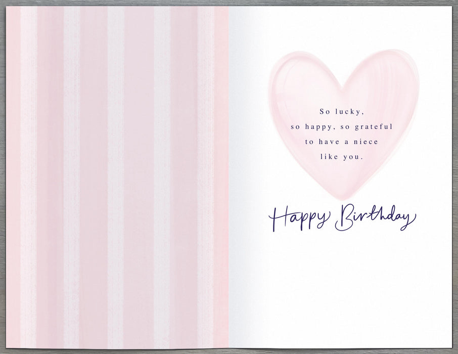 Indigo Blush Birthday Card for Niece, Conv Design