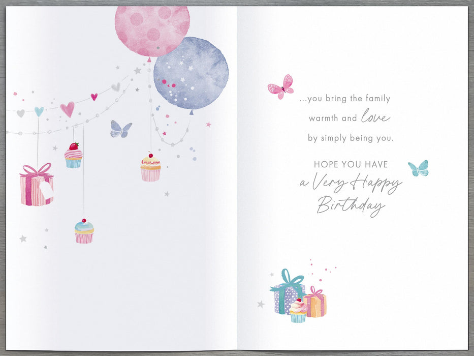 Simply Traditional Birthday Card for Niece, Conv Design