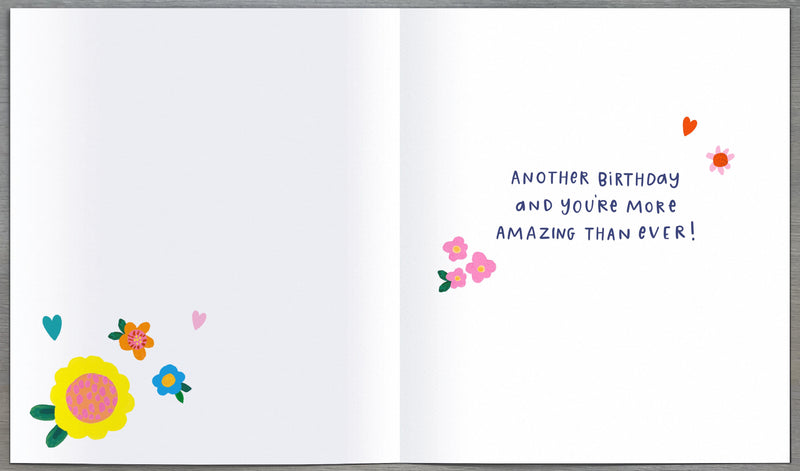 Birthday Card Wife - back