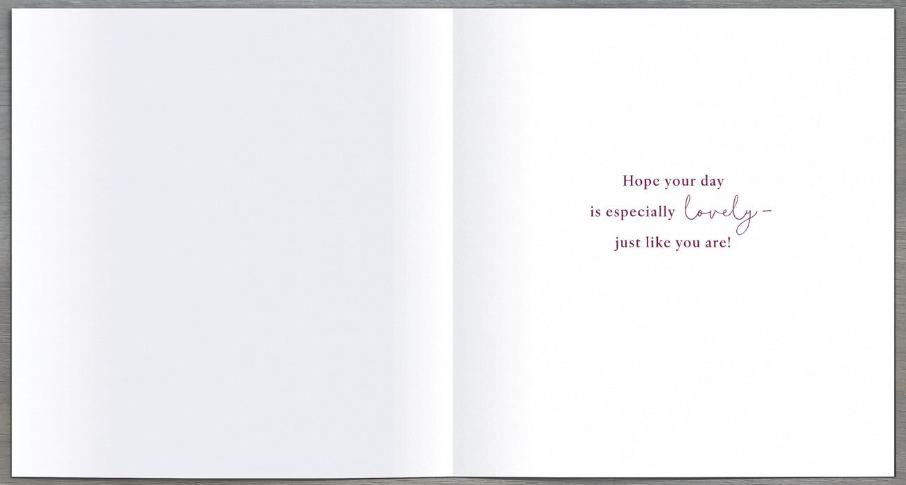 Royal Horticultural Society Birthday Card for Conv, Conv Design
