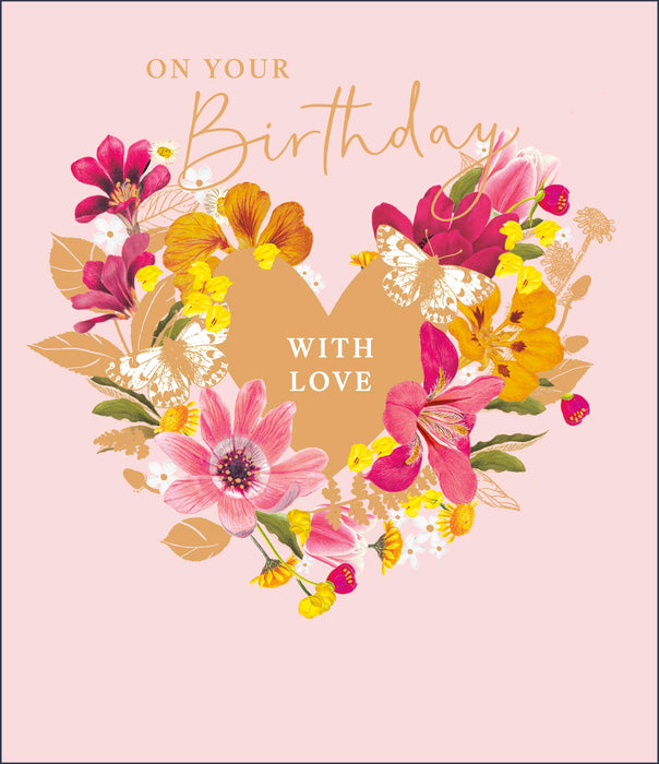 Royal Horticultural Society Birthday Card for Conv, Conv Design