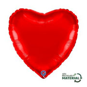 Grabo 18 inch Red Heart foil balloon