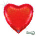 Grabo 18 inch Heart Glitter Holographic Red foil balloon
