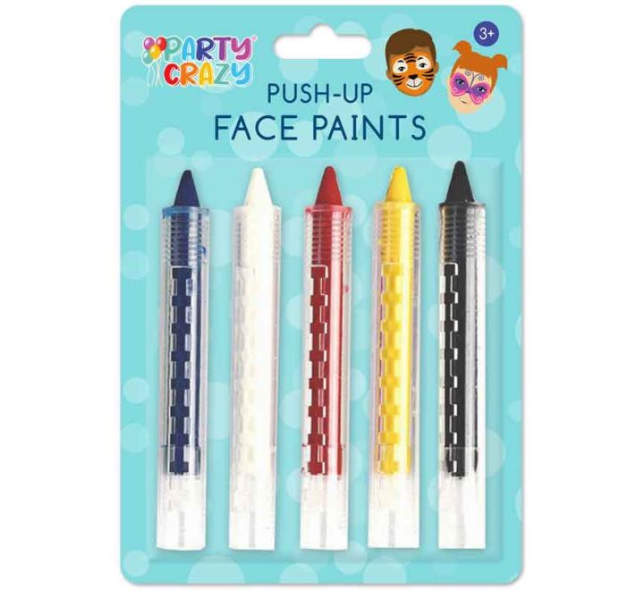 Face Paints - Push Up Primary Colours