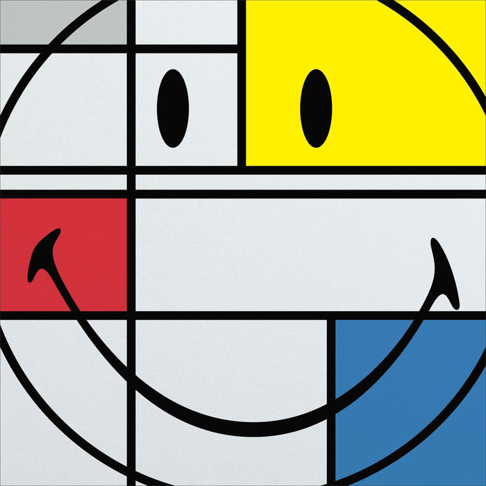 Kindred Smiley Art Open Card for Blank, Conv Design