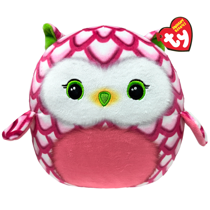 Ty Squishy Beanies 10" - Tootie the Owl soft toy