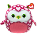 Ty Squishy Beanies 10" - Tootie the Owl soft toy