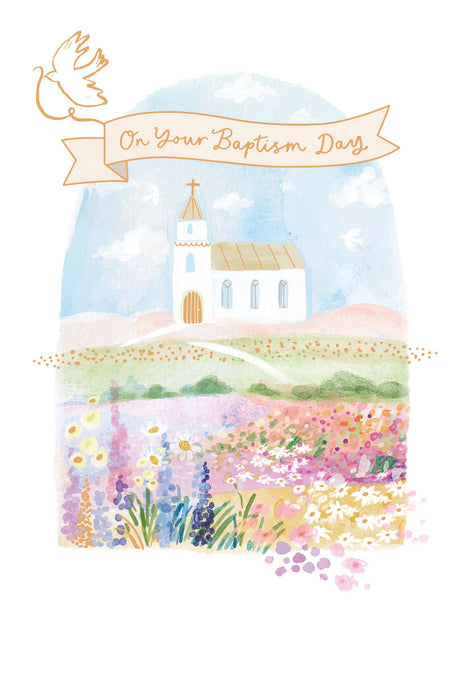 Gibson Baptism Card for Conv, Conv Design