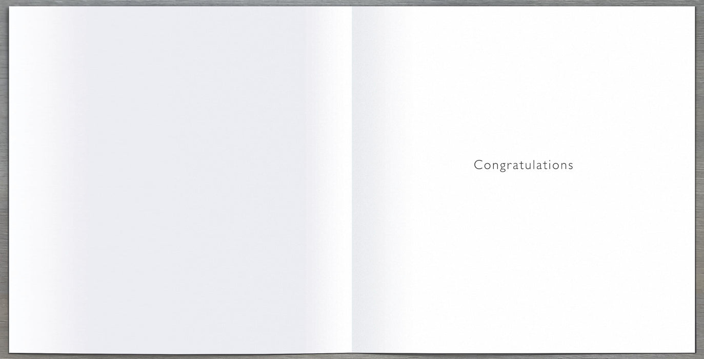 Signature Wild Valley Congrats Card for New, Conv Design