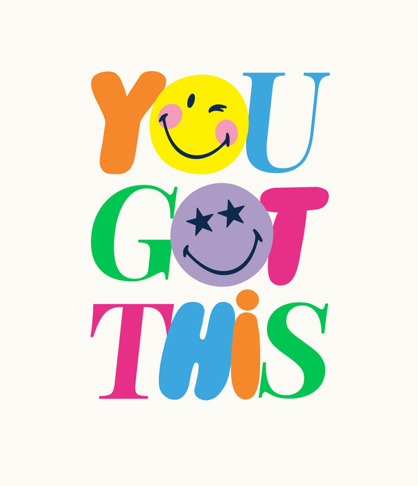 Smiley World Open Card for Support, Conv Design