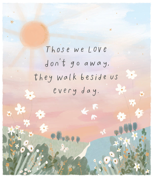 Carlton Sympathy Card for Conv, Conv Design