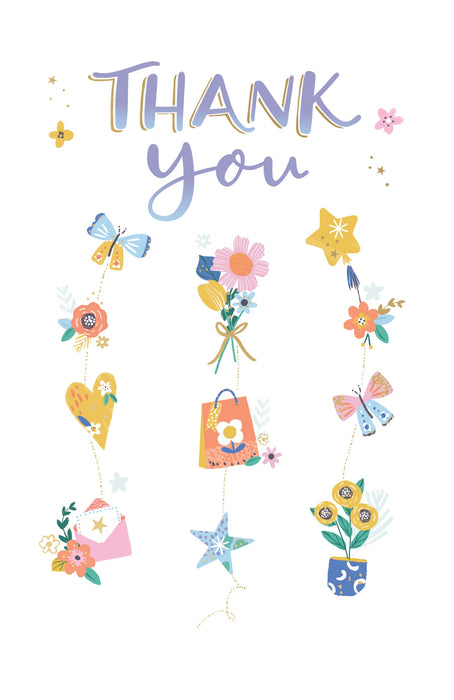 Simply Precious Thank Card for You, Conv Design