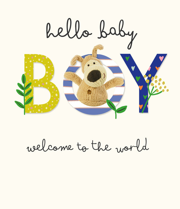 Boofle Birth Card for Congrats, Cute Design
