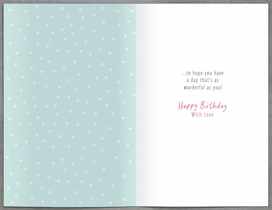 Nutmeg Birthday Card for Gt, Conv Design