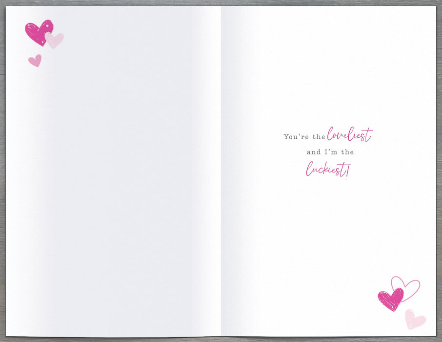 Carlton Birthday Card for Wife, Cute Design