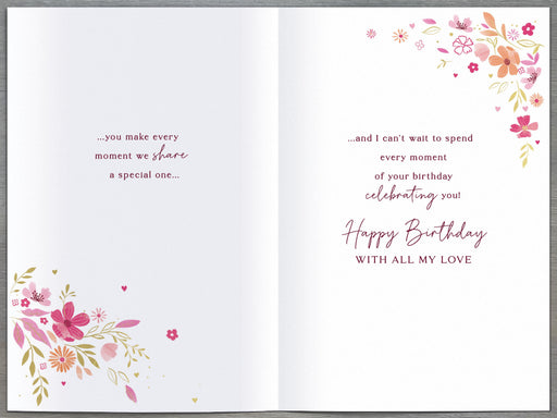 Birthday Card Wife - inside