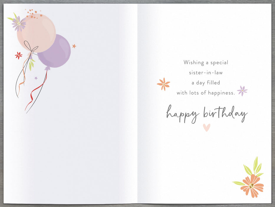 Gibson Birthday Card for Sister, Conv Design