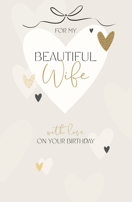 Gibson Birthday Card for Wife, Conv Design