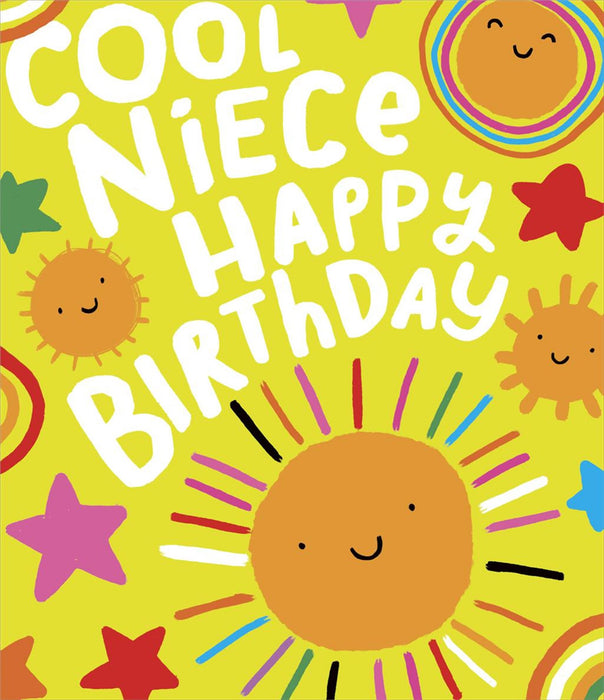Carlton | Birthday Card Niece | Conventional Design | With Envelope
