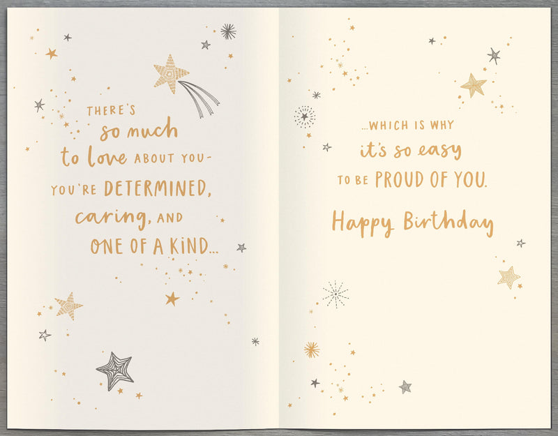 Carlton | Birthday Card Daughter | Conventional Design | With Envelope