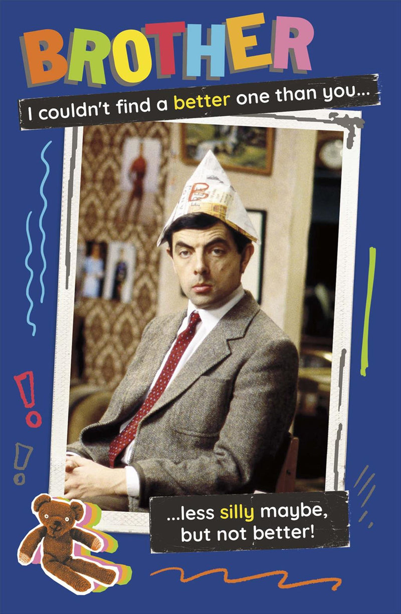 Hanson White | Birthday Card Brother | Humorous Design | With Envelope