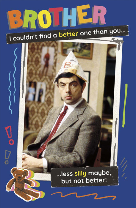 Hanson White | Birthday Card Brother | Humorous Design | With Envelope