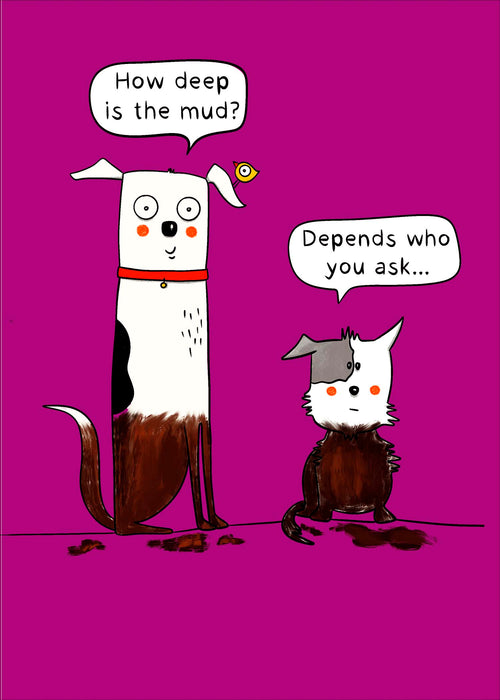 Recycled Paper Group Open Card for Hum, Hum Design