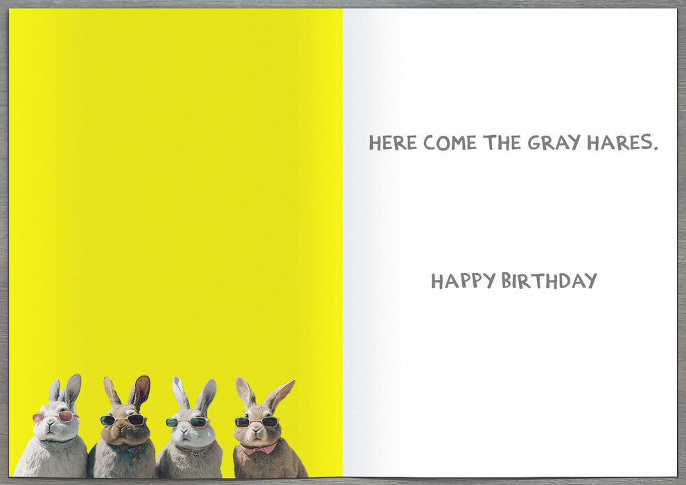 Recycled Paper Group Birthday Card for Hum, Hum Design