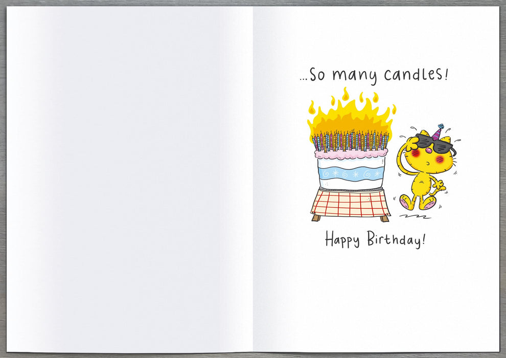 Giggles Birthday Card for Hum, Hum Design