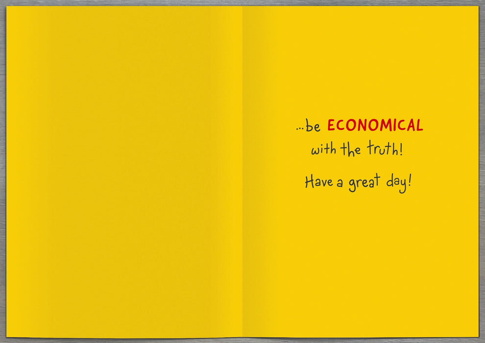 Giggles Birthday Card for Hum, Hum Design