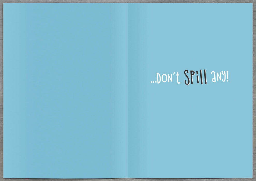 Giggles Birthday Card for Hum, Hum Design