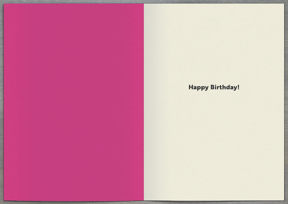 Size Matters Birthday Card for Hum, Hum Design