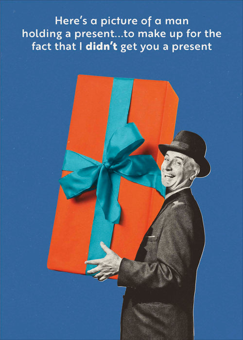 Size Matters Birthday Card for Hum, Hum Design