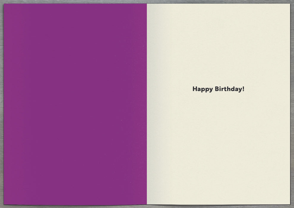 Size Matters Birthday Card for Hum, Hum Design