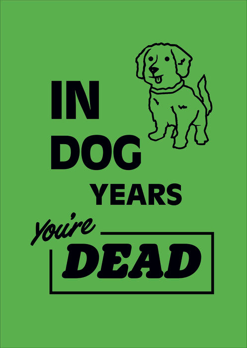 Neon Flash Birthday Card for Hum, Hum Design