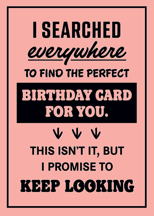 Neon Flash Birthday Card for Hum, Hum Design