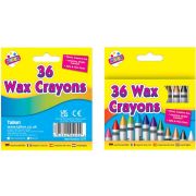 36 Wax Crayons