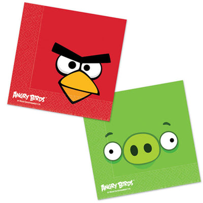 Angry Birds Nap Napkins 16pk