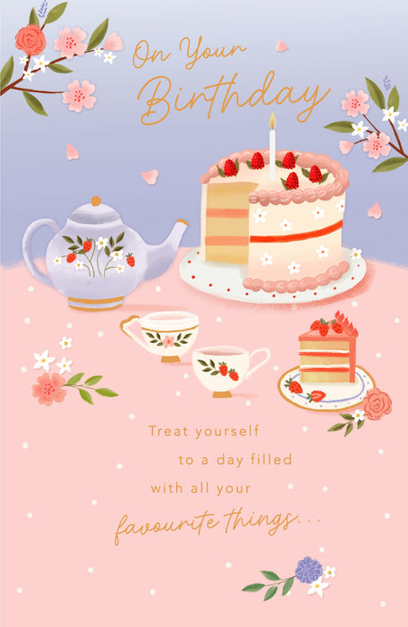 Simply Traditional Birthday Card for Conv, Conv Design
