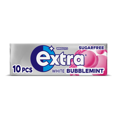 Wrigley's Extra White Bubblemint Chewing Gum