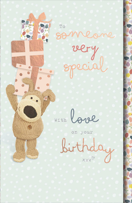 Boofle Birthday Card for Cute, Cute Design