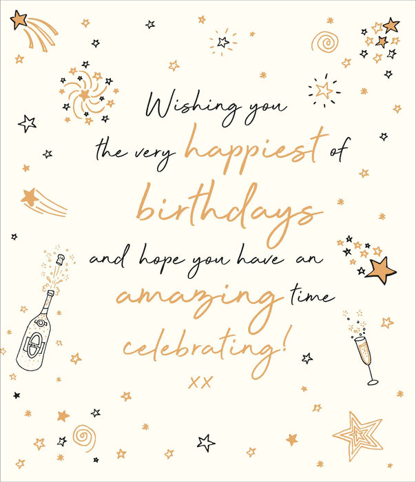 Love and Doodles Birthday Card for Conv, Conv Design