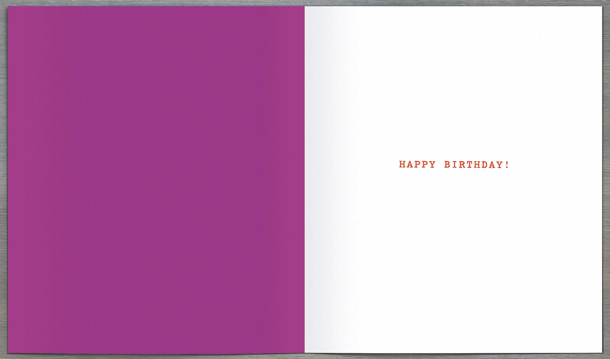 How Old?! Birthday Card for 50th, Hum Design