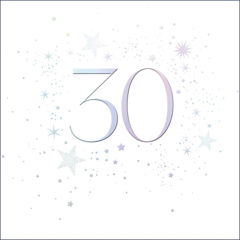Camden Graphics | 30th Birthday Card | Conventional Design | With Envelope