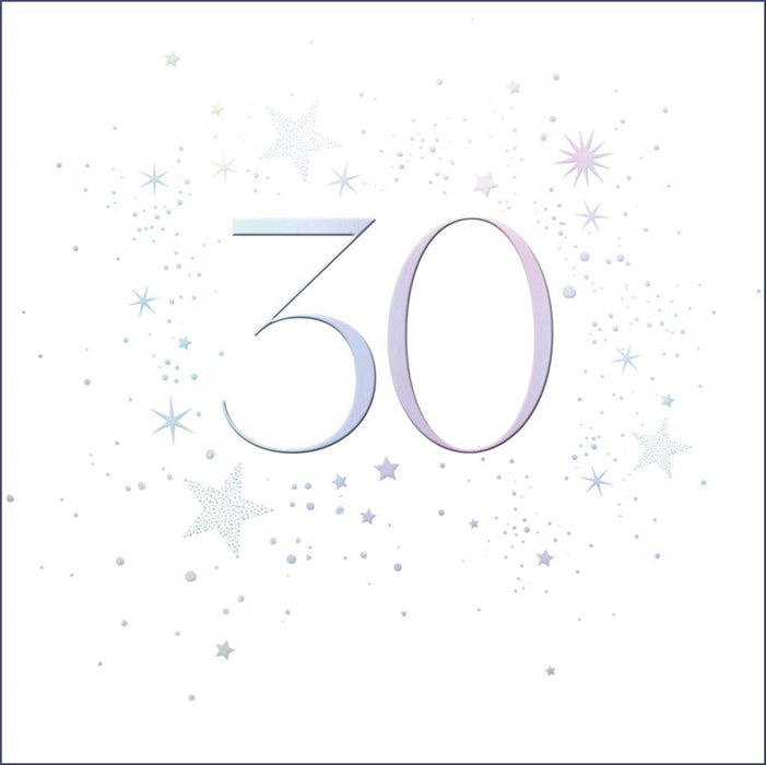 Camden Graphics | 30th Birthday Card | Conventional Design | With Envelope