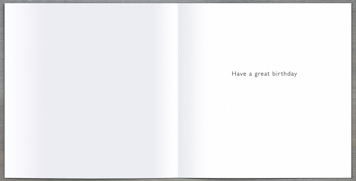 30th Birthday Card - back