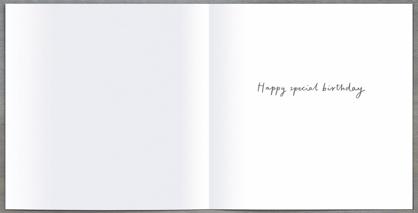 Signature Cherry Bloom Birthday Card for 30th, Conv Design