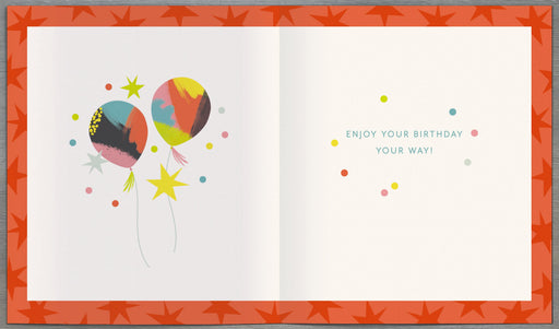 30th Birthday Card - back
