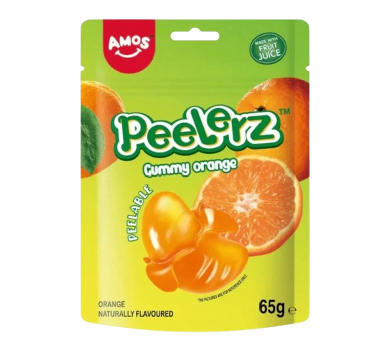 Amos Peelerz Gummy Orange 65G