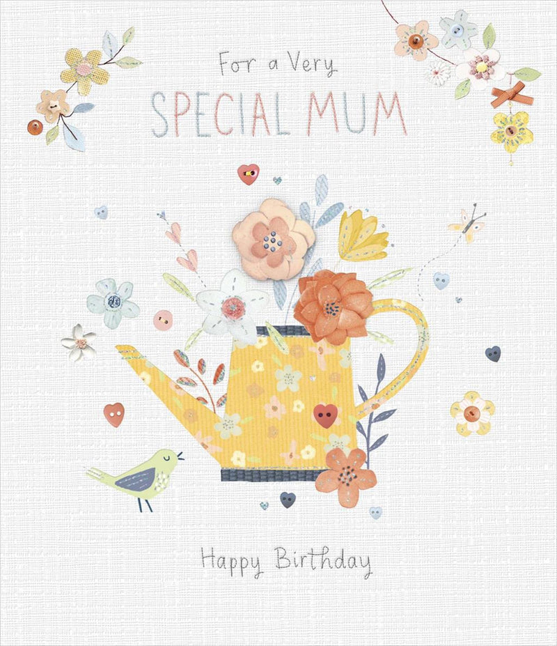 Carlton | Birthday Card Mum | Conventional Design | With Envelope